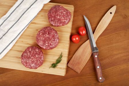 Steaks hachés de brebis